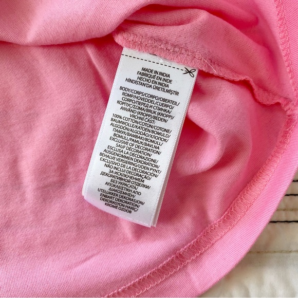 Polo Ralph Lauren Cotton Jersey Crewneck Tee In Florida Pink Boys size 5 - Picture 4 of 6